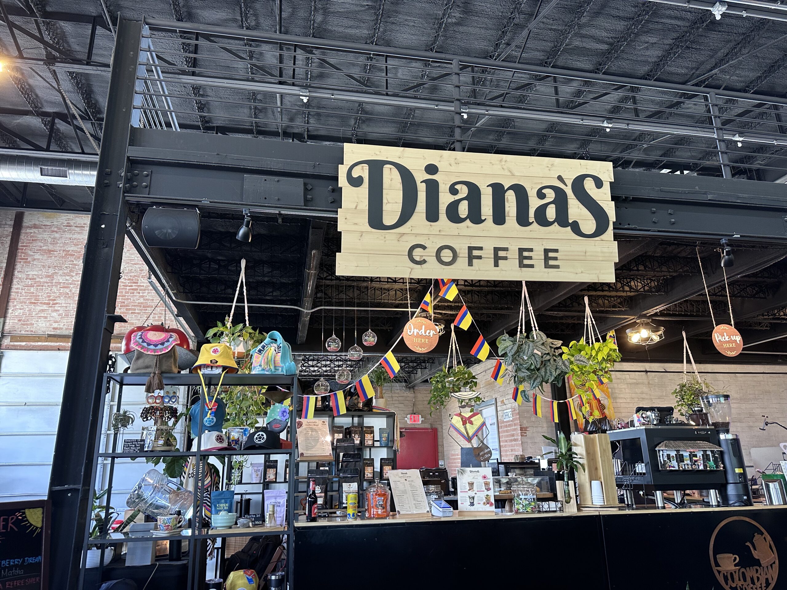 The Cedar Market Ranch店内にあるDiana’s Coffee